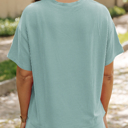  HIDDEN GEMS | Corded Knit Tee and Shorts Set