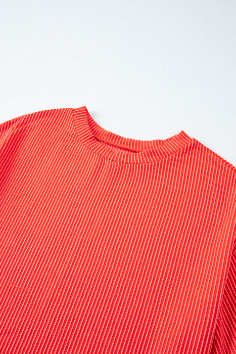 HIDDEN GEMS | Corded Knit Tee and Shorts Set
