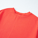 HIDDEN GEMS | Corded Knit Tee and Shorts Set