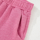  HIDDEN GEMS | Textured T-Shirt and Shorts Set