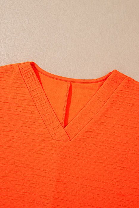 HIDDEN GEMS | Textured T-Shirt and Shorts Set