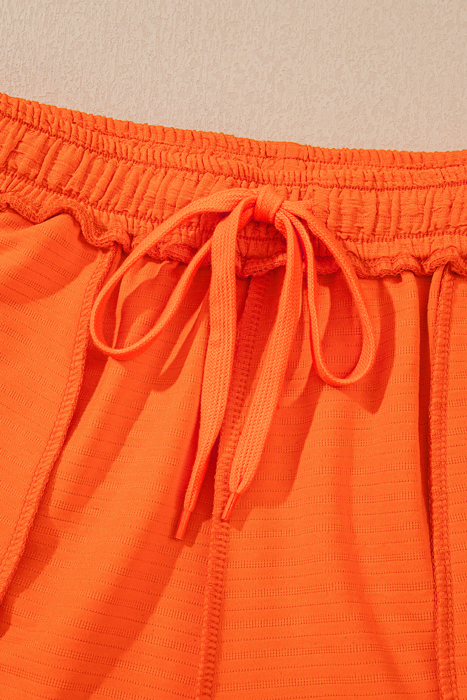 HIDDEN GEMS | Textured T-Shirt and Shorts Set