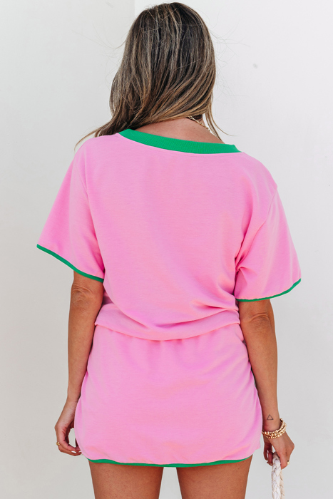 HIDDEN GEMS | Trendsetter Colorblock Tee & Skort Set