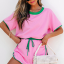  HIDDEN GEMS | Trendsetter Colorblock Tee & Skort Set