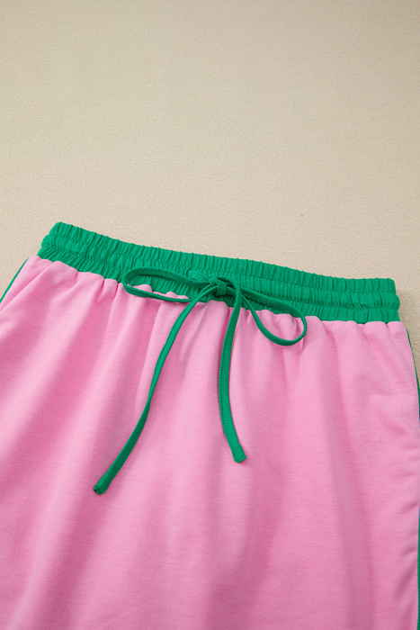 HIDDEN GEMS | Trendsetter Colorblock Tee & Skort Set