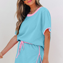  HIDDEN GEMS | Trendsetter Colorblock Tee & Skort Set