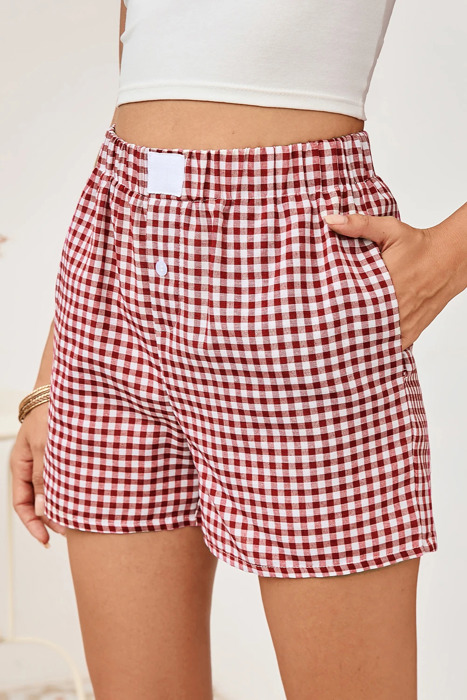 HIDDEN GEMS | Picnic Perfect Gingham Plaid Shorts