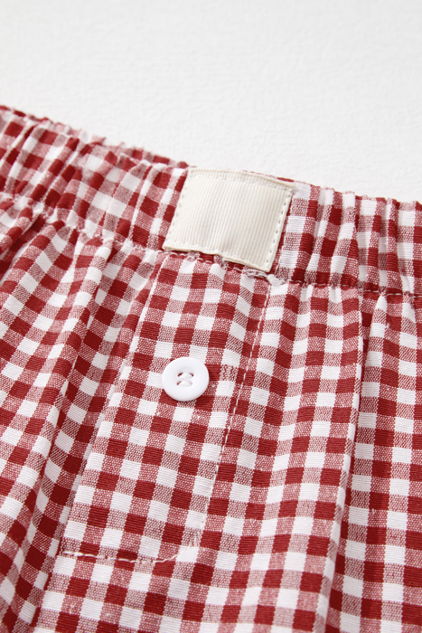 HIDDEN GEMS | Picnic Perfect Gingham Plaid Shorts