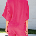  HIDDEN GEMS | Collared Button Up Pocketed Romper
