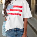  HIDDEN GEMS | Iconic Bow USA Flag Tee