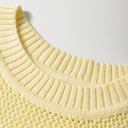  HIDDEN GEMS | Lovely Loose Knit Sleeveless Sweater Top