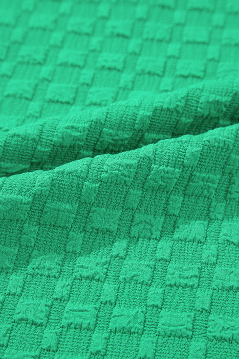 Everyday Ease Textured Puff Sleeve Top