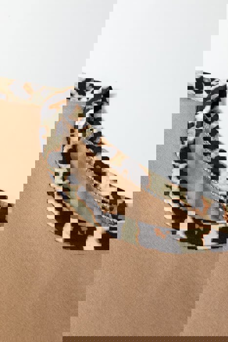 Wild Spirit Leopard Trim Everyday T-Shirt