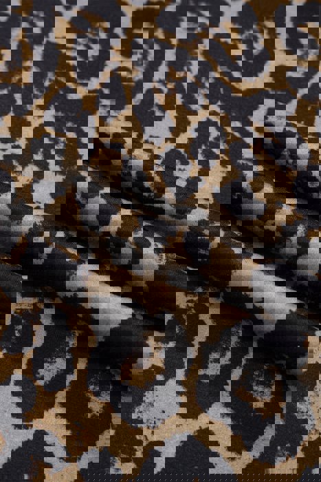 Evelyn Printed Square Neck Fitted Top