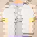  Mardi Gras Sripe Knitted Top