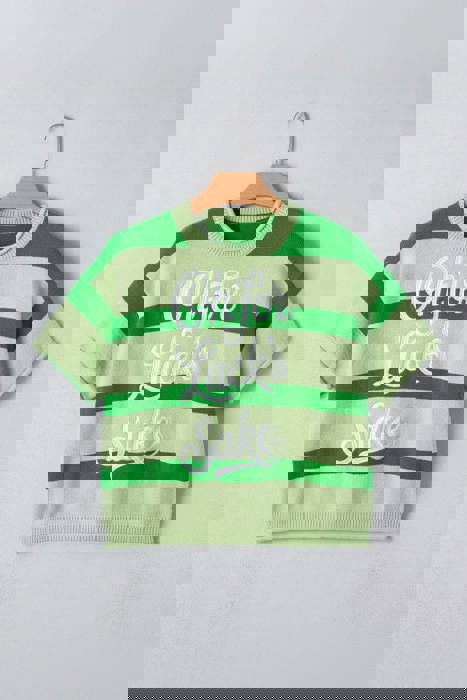 Oh For Luck's Sake Knitted Top