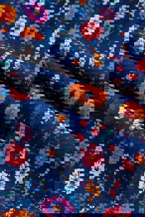 Wild Daisy Puff Sleeve Mini Dress