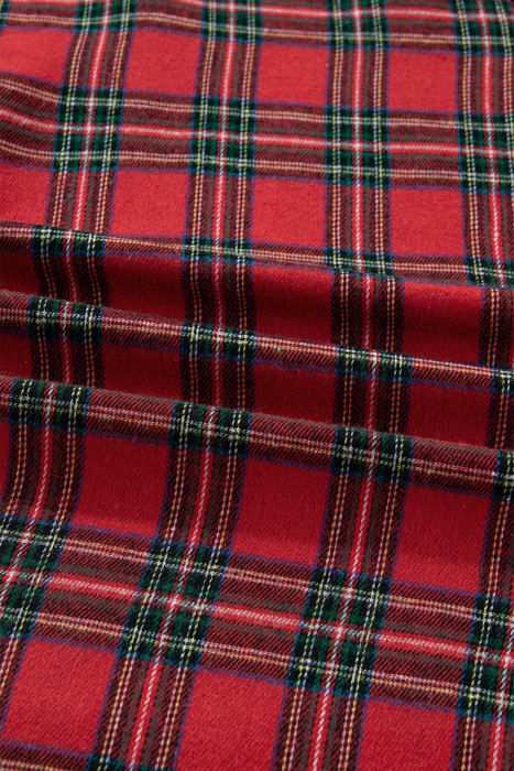 Clearance! Plus Size Christmas Plaid Pajama Set