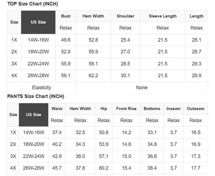 Clearance! Plus Size Christmas Plaid Pajama Set