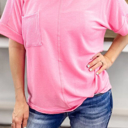  HIDDEN GEMS | Plus Size Essential Patchwork T-Shirt