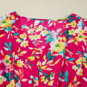  HIDDEN GEMS | Plus Size Colorful Blossoms Floral Midi Dress