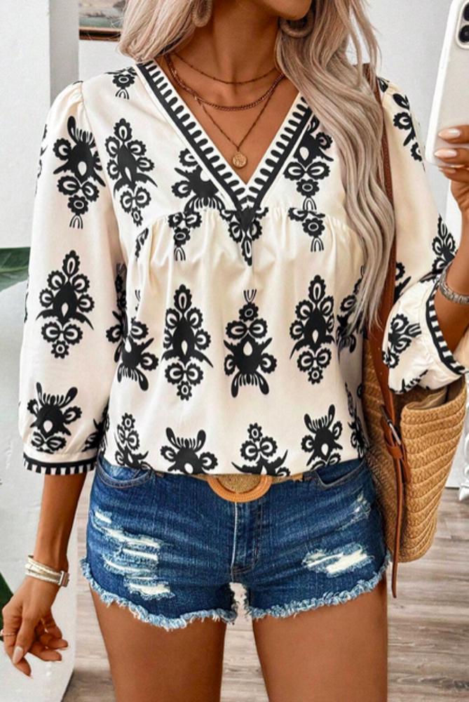 HIDDEN GEMS The Bailey Boho Blouse