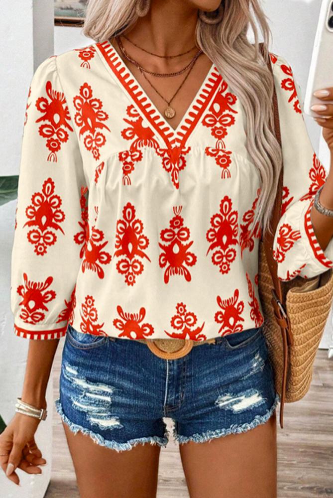 HIDDEN GEMS The Bailey Boho Blouse