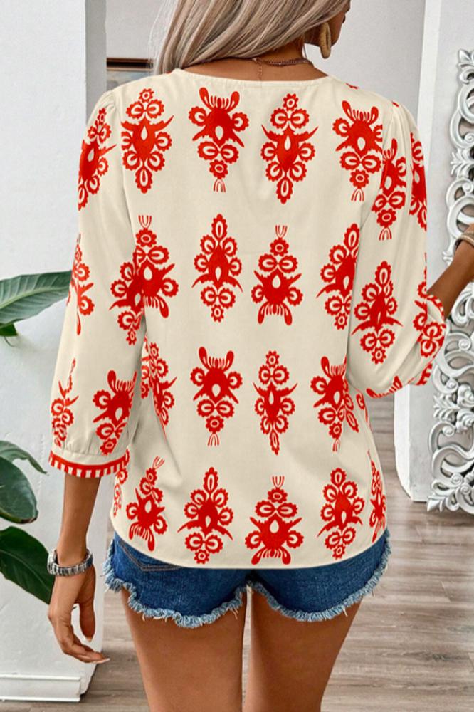 HIDDEN GEMS The Bailey Boho Blouse