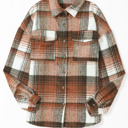  HIDDEN GEMS | Plaid Flap Pocket Shacket