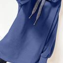  HIDDEN GEMS | Solid Fleece Lined Drawstring Hoodie