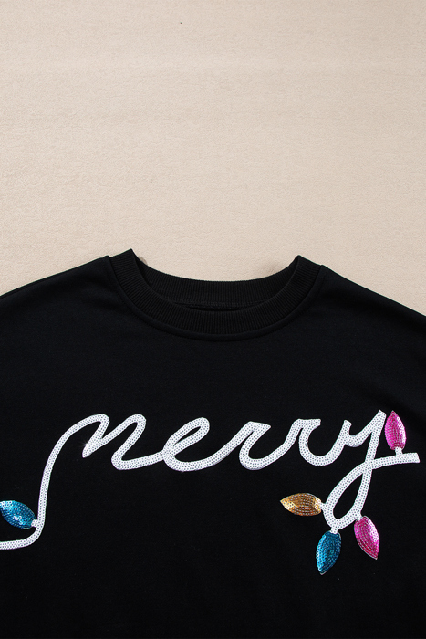 HIDDEN GEMS | Merry Sequin Top and Shorts Set
