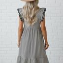  Dreamer Days Stripe Midi Dress