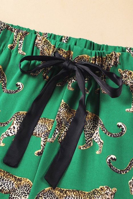 HIDDEN GEMS | Cheetah Shirt & Pants Pajama Set