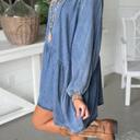 Twirl Worthy Peplum Denim Dress