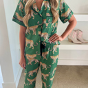  HIDDEN GEMS | Cheetah Shirt & Pants Pajama Set