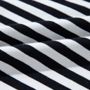  HIDDEN GEMS | Stripe Contrast Trim Sweatshirt
