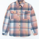  HIDDEN GEMS | Plaid Flap Pocket Shacket