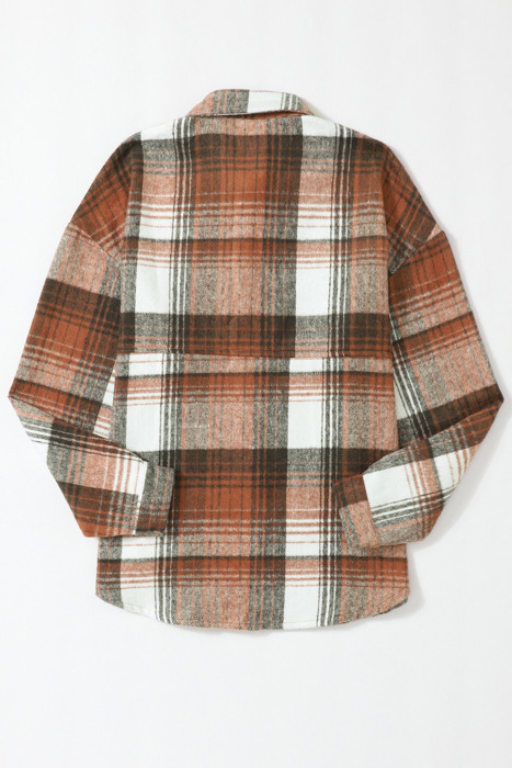 HIDDEN GEMS | Plaid Flap Pocket Shacket