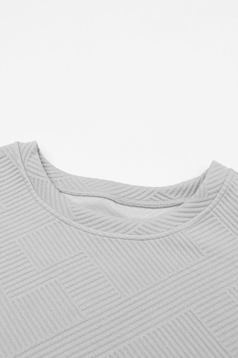 HIDDEN GEMS | Textured Top and Pants Set
