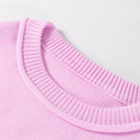  HIDDEN GEMS | Chest Pocket Ribbed Trim Sweater