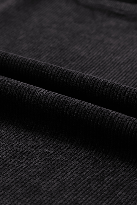  HIDDEN GEMS | Washed Ribbed Pullover Sweatshirt