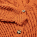  HIDDEN GEMS | Solid Buttoned V-Neck Cardigan Sweater