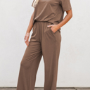  HIDDEN GEMS | Solid Top and Pants Set