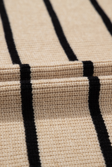 HIDDEN GEMS | Stripe Shawl Open Front Cardigan