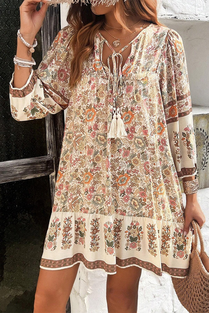 The Breanne Boho Loose Fit Dress