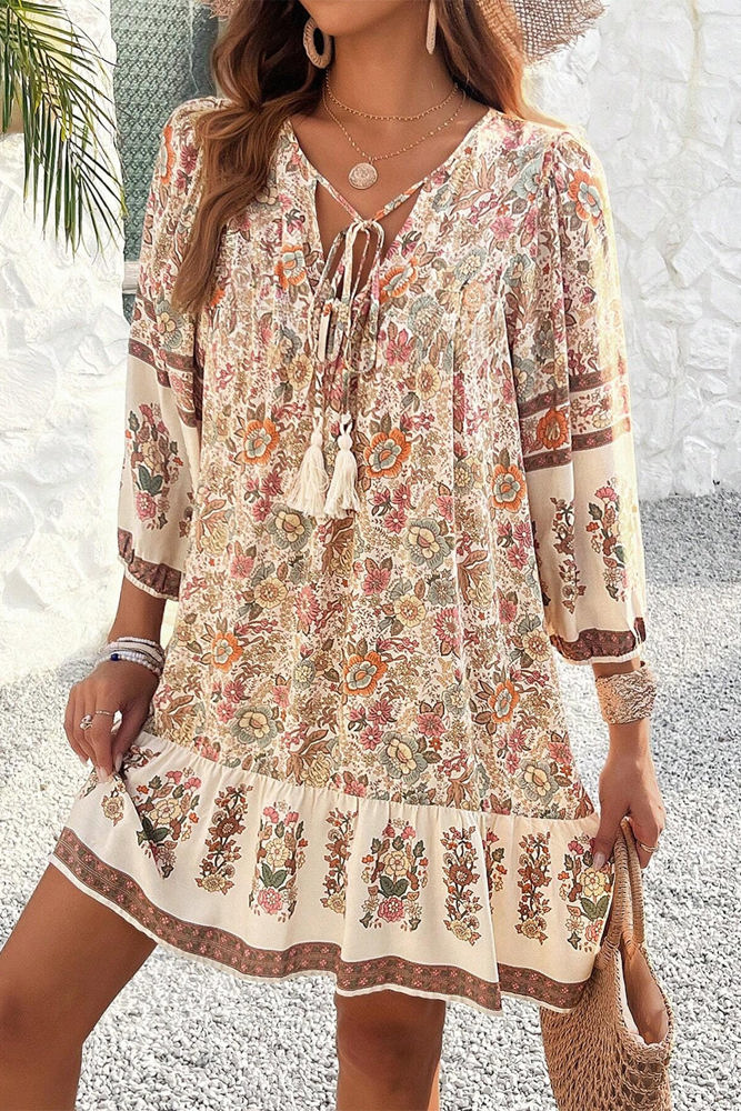 The Breanne Boho Loose Fit Dress