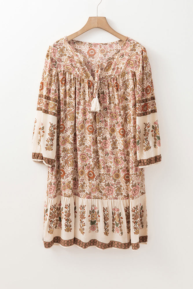 The Breanne Boho Loose Fit Dress