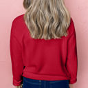  HIDDEN GEMS | MERRY Christmas Raglan Sleeve Sweater
