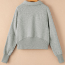  HIDDEN GEMS | Fleece Lined Zip-Up Sweatshirt