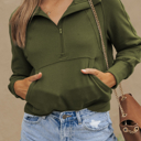  HIDDEN GEMS | Fleece Lined Zip-Up Sweatshirt